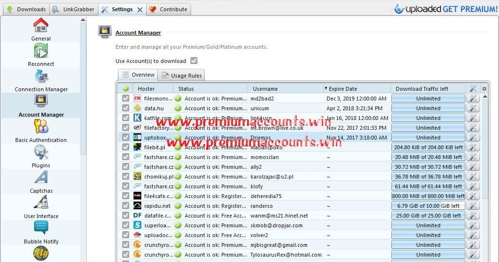 Filesmonster Premium Downloader